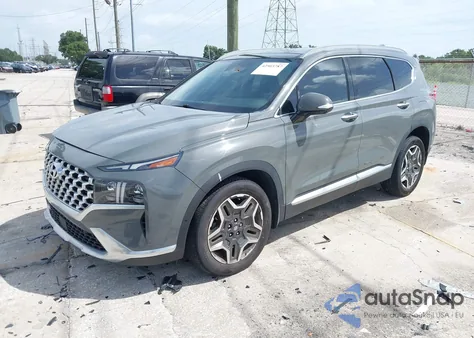 2021 Hyundai Santa Fe Limited из США, поврежденный, VIN 5NMS44AL4MH335216